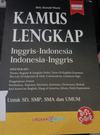 Image of KAMUS LENGKAP INGGRIS-INDONESIA